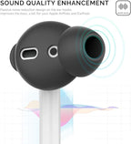 AhaStyle 3 Pairs AirPods Ear Tips Silicone Earbuds Cover Compatible - Image 3