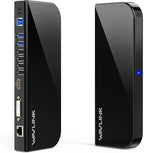 WAVLINK USB Laptop Docking Station Dual Monitors, DisplayLink Computer Dock by WAVLINK%C2%AE