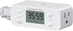 DEWENWILS 36 Hours Countdown Timer Outlet, Timers by DEWENWILS