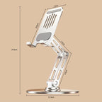 360° Rotating for iPad Stand for Desk Cell Phone Holder Adjustable Tablet Stand - Image 7