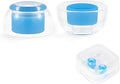 OKCSC 2 Pieces Soft Liquid Silicone Replacement Eartips, Breathable Eartips by okcsc
