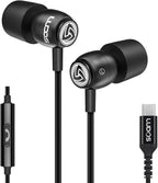 LUDOS Clamor USB C Headphones for iPhone 16 15 Pro Max Plus iPad Pro, 5 Years by Ludos