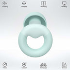 Ear Plugs for Sleeping, 2 Pairs of Reusable Earplugs for Noise Reduction - Image 2