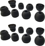 Silicone Earbuds Tips for Powerbeats Pro & 2/3 Replacement Eartips 8 Pairs by EarbudsTipsAccessories