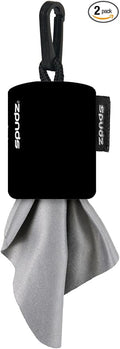 SPUDZ Ultra Microfiber Lens Cleaner – Closable Pouch, Washable – by ALPINEINNOVATIONS