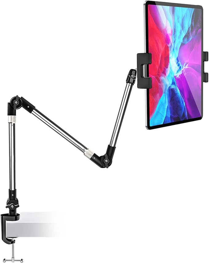 woleyi Adjustable Tablet Mount Holder, Galaxy Tabs, Nintendo Switch, 4-13" Cell by WOLEYI