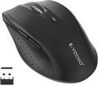 E-YOOSO Wireless Mouse for Laptop, Portable Optical Computer Mouse, 6 Buttons by E-YOOSO