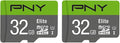 PNY 32GB Elite Class 10 U1 microSDHC Flash Memory Card by PNY