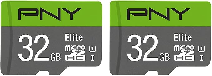 PNY 32GB Elite Class 10 U1 microSDHC Flash Memory Card by PNY