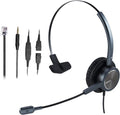 MAIRDI Telephone Headset with RJ9 & 3.5mm Jack by MAIRDI