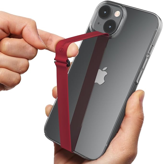 C-Shaped Clip Finger Phone Grip, Sinjimoru Silicone Cell Phone Strap by Sinjimoru