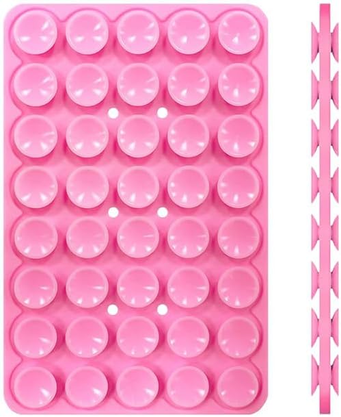 Double Sided Silicone Suction Cup Phone Case Mount, Hands-Free Silicon Phone - Image 2