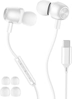 USB C Wired Earbuds Ear Buds for iPhone 17/16/15 Pro Max USB C Headphones for by TECHAIRLINE