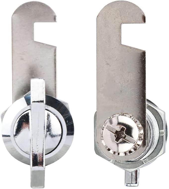 Thumb Operated Offset Cam Lock, Replacement Keyless Compartment Latch, - Image 9