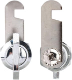 Thumb Operated Offset Cam Lock, Replacement Keyless Compartment Latch, - Image 9