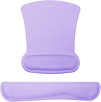 MOSISO Wrist Rest Support for Mouse Pad & Keyboard Set, Ergonomic Mousepad by MOSISO