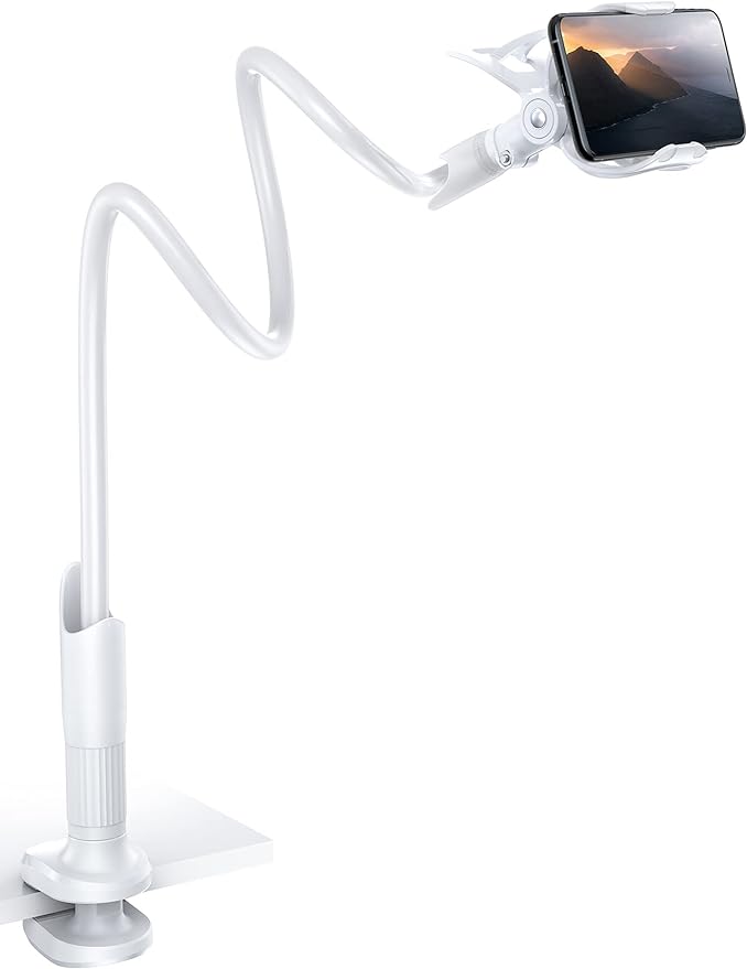 Lamicall Phone Holder, Gooseneck Mount, Compatible by Lamicall