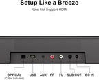 ULTIMEA 7.1ch Sound Bar with Subwoofer, Virtual Surround Sound System - Image 9