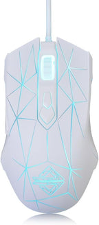 FIRSTBLOOD ONLY GAME. AJ52 Watcher RGB Gaming Mouse, Programmable 7 Buttons by FIRSTBLOODONLYGAME