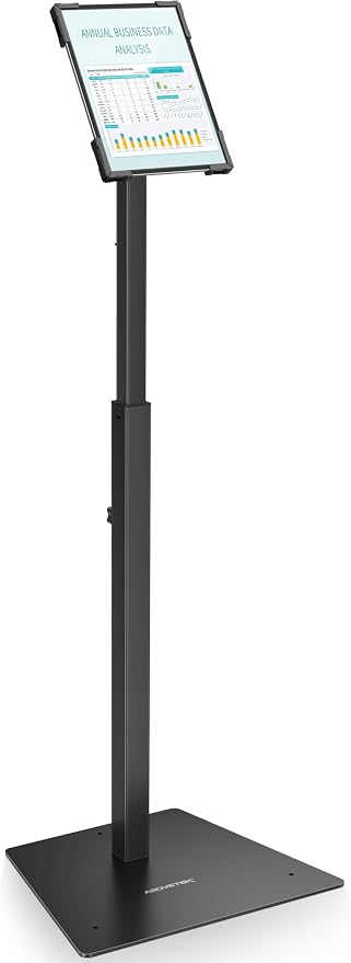 AboveTEK Security iPad Kiosk Floor Stand, Anti-Theft POS Tablet Stands by AboveTEK