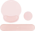 MOSISO Wrist Rest Support for Mouse Pad&Keyboard Set, Circle Curved Ergonomic by MOSISO