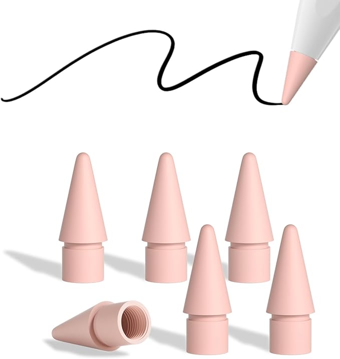 Replacement Pencil Tips for Apple Pencil Pro, Pen Tips for Apple Pencil 2nd by KECOBI