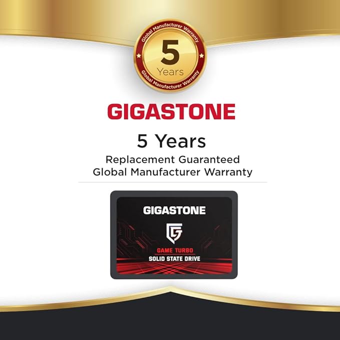 GIGASTONE SATA SSD 128GB 2.5 inch SSD 520MB/s Upgrade Laptop PC Memory and - Image 8