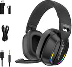 2.4GHz Wireless Gaming Headset for PC, Switch by MZYMI