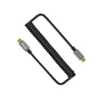 CableCreation Micro USB to Micro USB Coiled Cable 0.56ft to 4ft, Coiled Micro by CableCreation