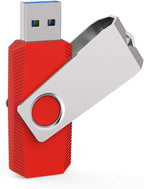 Aiibe 5 Pack 32GB Flash Drive USB Flash Drive USB 2.0 Thumb Drive Swivel U Disk - Image 3