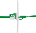 Cmple - RJ45 Keystone Jack 90 Degree Cat6 Keystone Jack Insert Punch Down RJ45 - Image 4