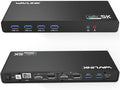 WAVLINK Pro Dual 4K@60Hz Universal Docking Station | USB 3.0/USB-C Laptop Dock by WAVLINK%C2%AE