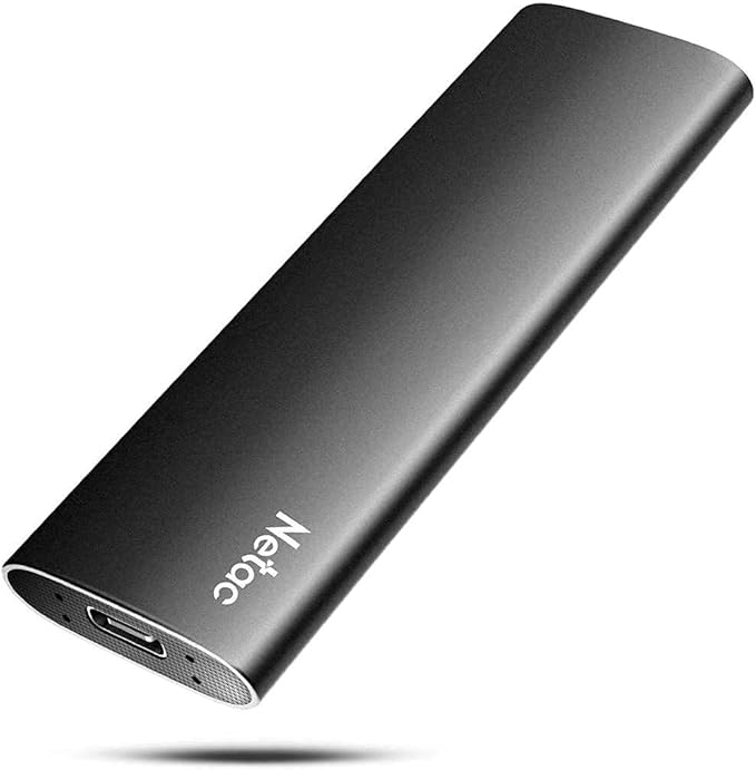 Netac 1TB Portable SSD USB 3.2 Gen 2 External Solid State Drive Backup Slim by Netac