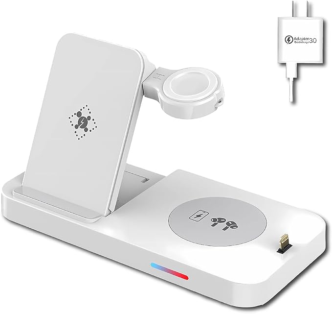 4-in-1 Fast Wireless Charging Station - Image 8