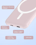 podoru for Magsafe Battery Pack, 5000mAh Magnetic PowerBank - Image 5