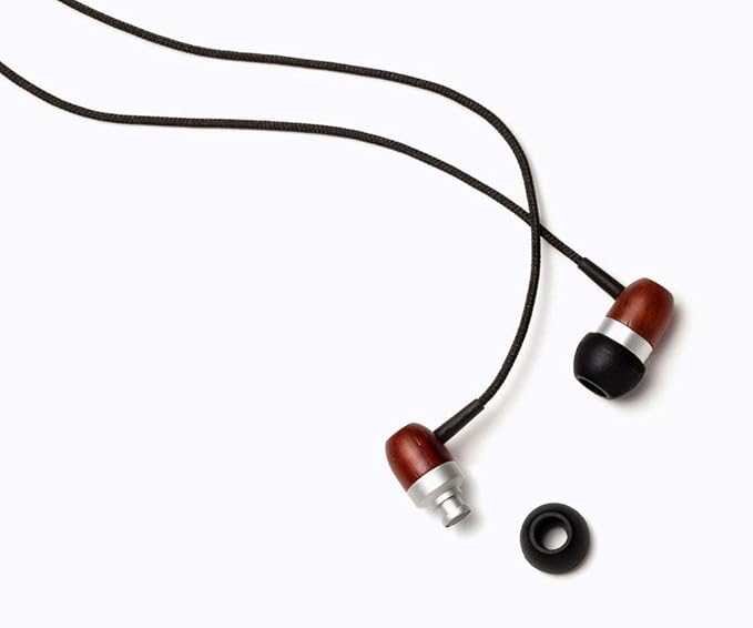 Symphonized Premium Wooden Earphones Wired Deep Bass Sound, 3D Sound, - Image 3