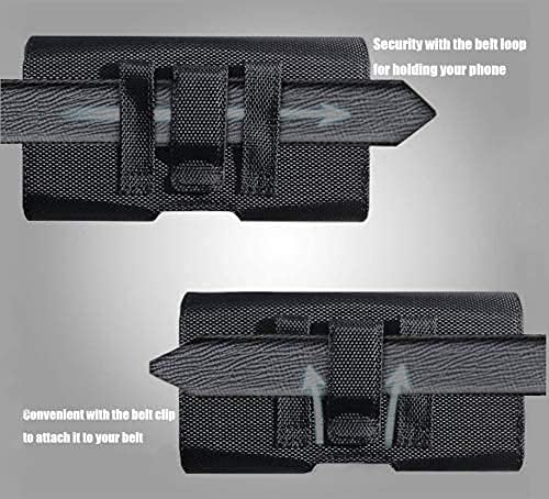 AH Men Phone Belt Holder Pouch Cell Phone case Nylon Phone Holster - Image 7