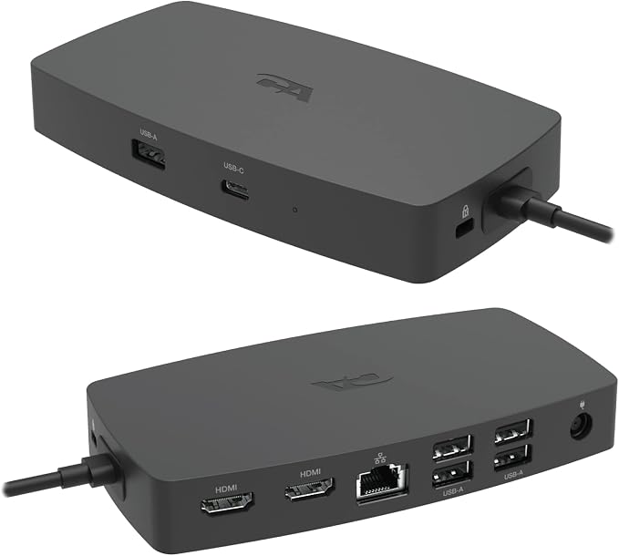 Cyber Acoustics Laptop Docking Station – USB-C by CyberAcoustics