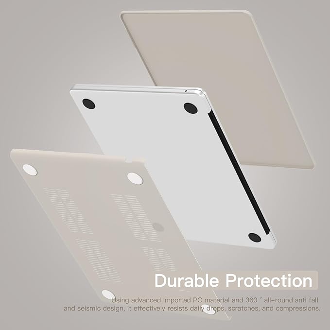 CISSOOK Compatible with MacBook Air 13.6 inch Case 2025 2024 2023 2022 Release - Image 4