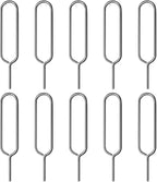 Stainless Steel Sim Card Tray Pin Eject Removal Tool Needle Opener 10 Pack - Image 2