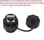 10PCS Panel Mounting Shielded CAT6 RJ45 Waterproof Connector Cat5/5e/6 8P8C - Image 4