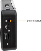 Ocean Digital WR-18 Handheld Portable Internet Radio, Micro SD, Rechargeable - Image 3