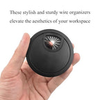 HAHIYO 2Pcs 2.4Inch/60mm Black Zinc Alloy Desk Grommet Wire Grommet Cable - Image 7