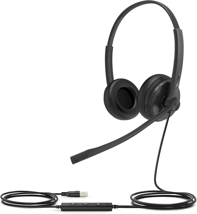 UH34 USB Headset with Microphone by RedefineYourWorkplace