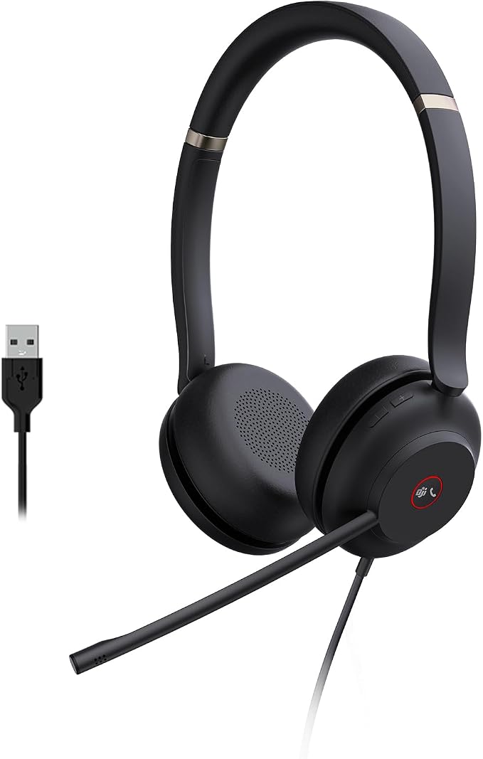 Yealink UH37 USB Headset with Microphone by RedefineYourWorkplace
