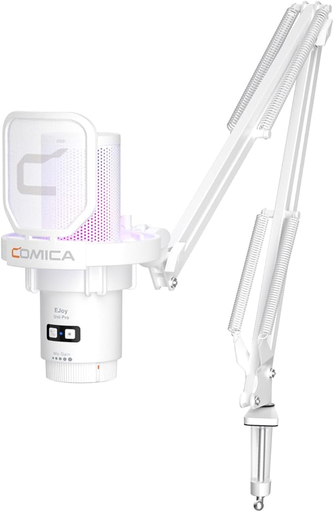 COMICA Wireless USB Microphone for Computer and Smartphone, 48kHz/24bit RGB - Image 5