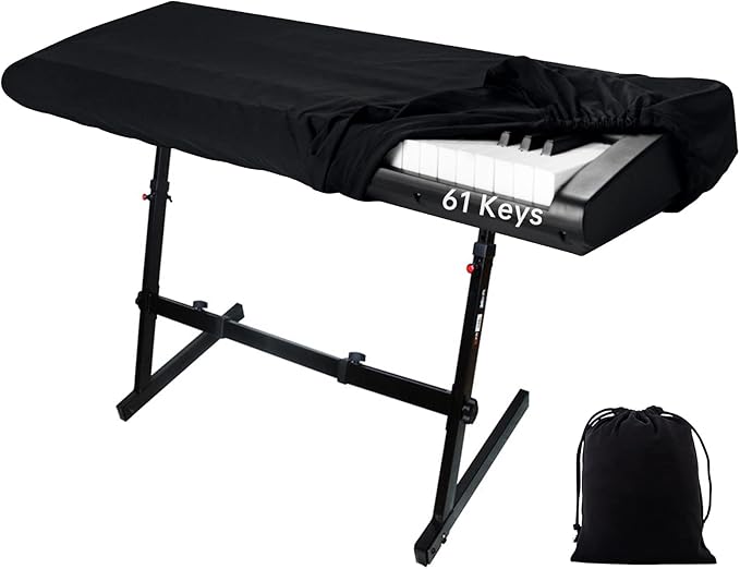 61 Keys Piano Keyboard Dust Cover, Music Stretchy Electronic DirtProof Keyboard by Animal-Gifts