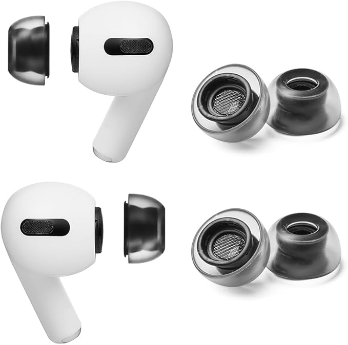 AZLA Crystal for Airpods Pro 1st & 2nd Gen – Airpod Pro Ear Tip Replacement – by AZLA