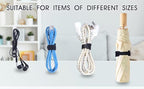 MVYC 150PCS 8 Inch Reusable Cable Ties Wire Ties Cord Organizer Cable Organizer - Image 8