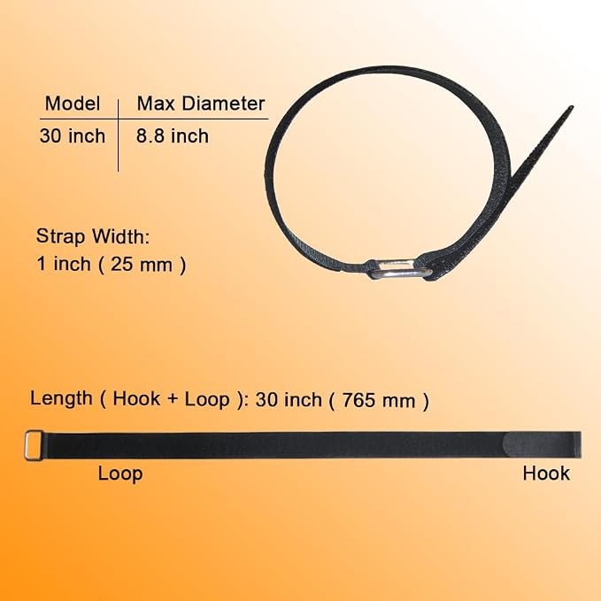 30 inch Reusable Extend Securing Strap - Image 2